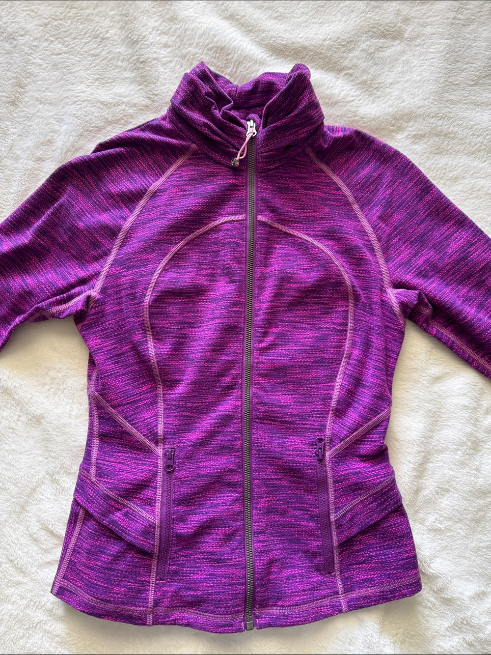 Women’s Purple Full-Zip Performance Jacket